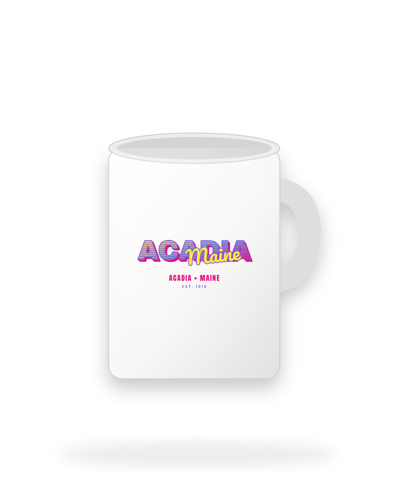 Acadia Music TV Ceramic Mug 15oz