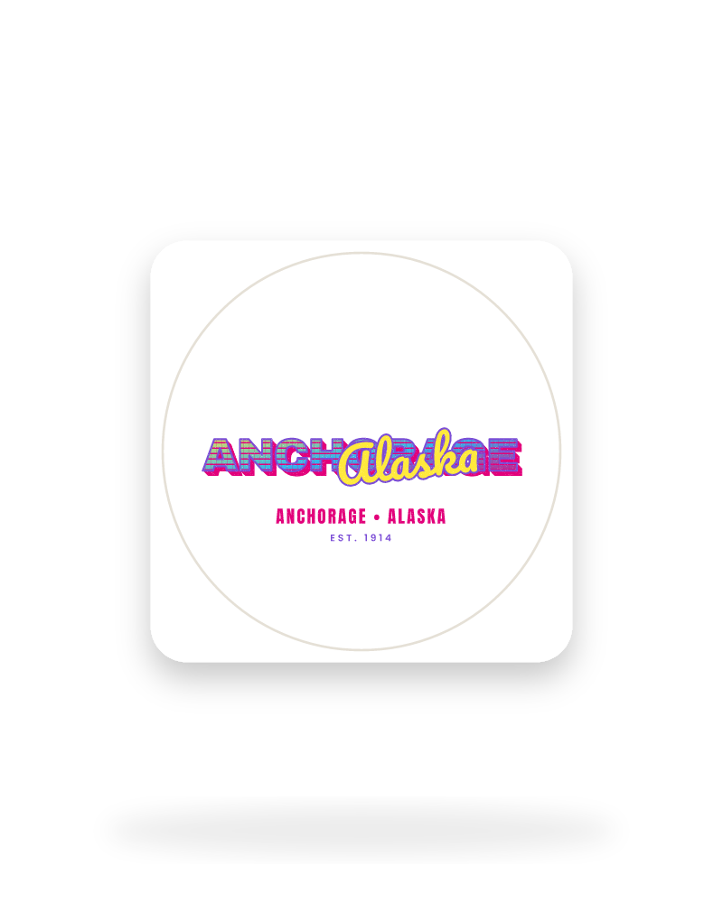 Anchorage Music TV Kiss-Cut Sticker