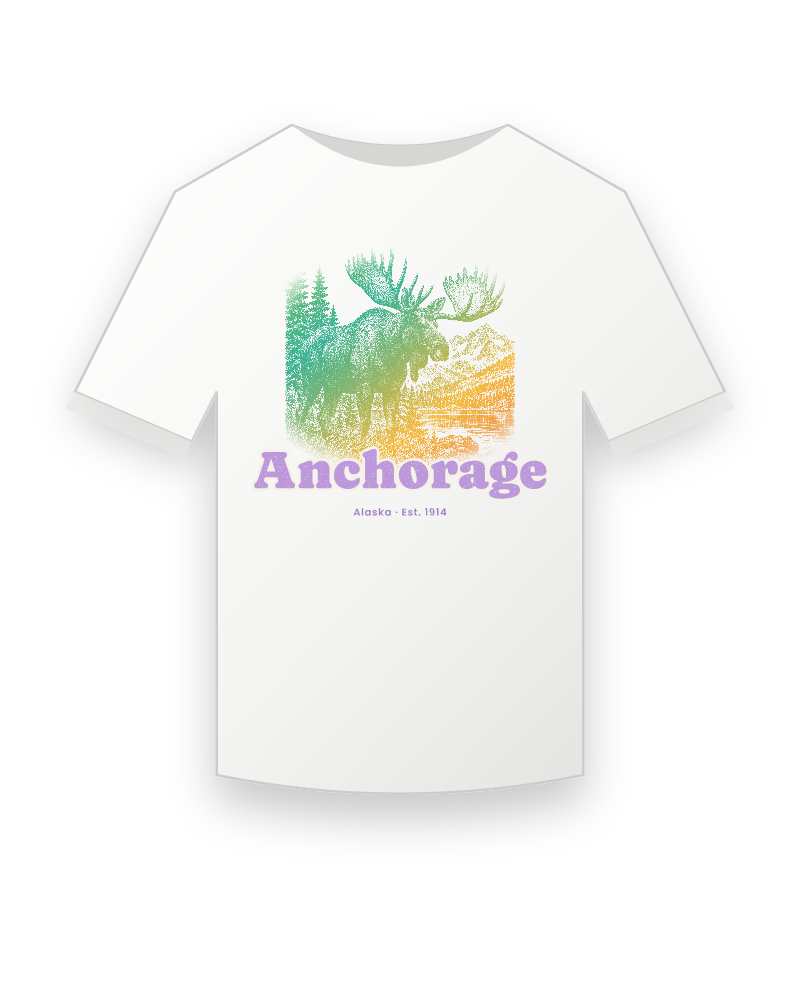 Anchorage Bull Moose Youth Tee