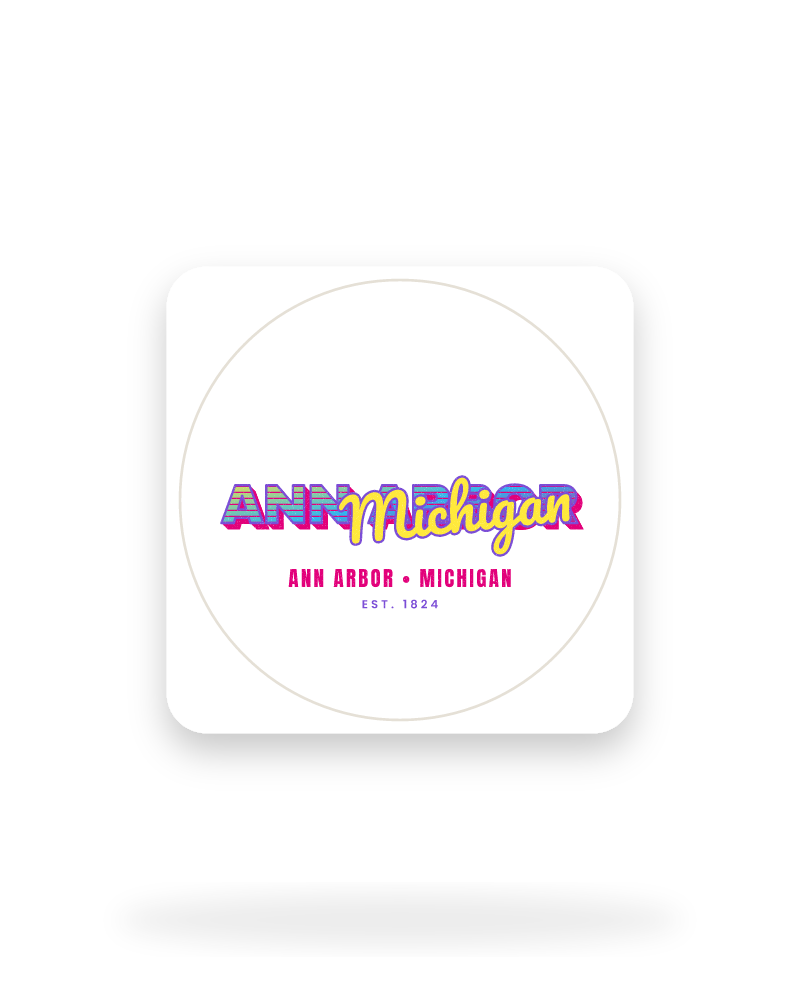 Ann Arbor Music TV Kiss-Cut Sticker