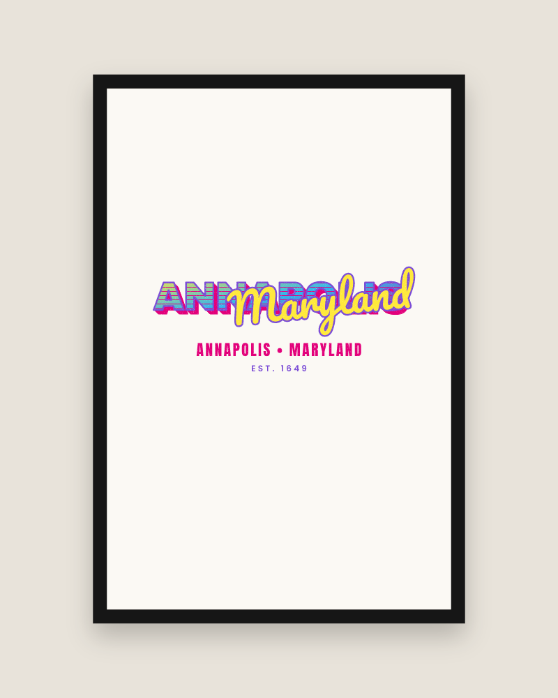 Annapolis Music TV Matte Poster