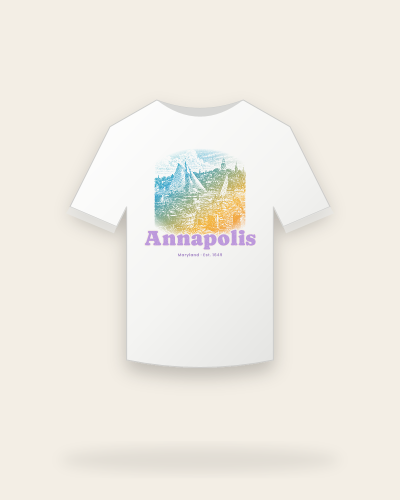 Annapolis Skipjack & State House Youth Tee