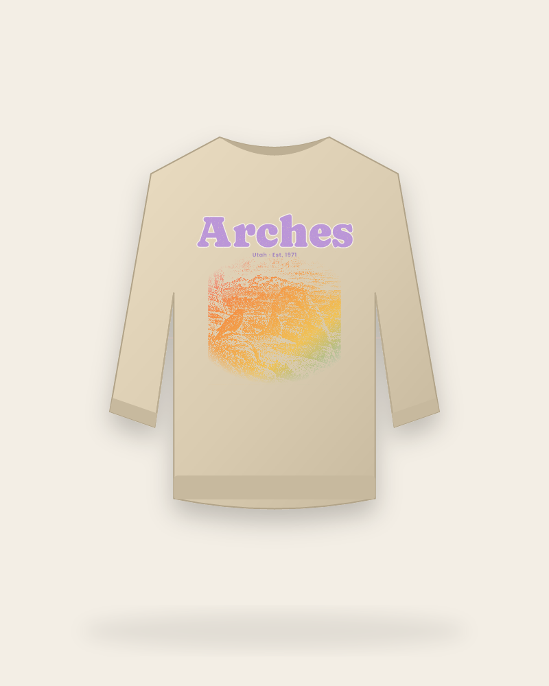 Arches Delicate Arch Crewneck Sweatshirt