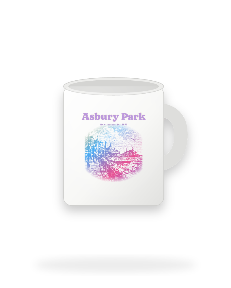 Asbury Park Boardwalk Casino Ceramic Mug 11oz