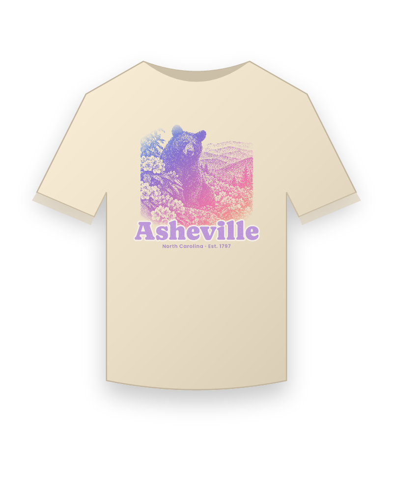 Asheville Black Bear Classic Tee