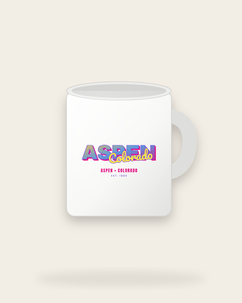 Aspen Music TV Ceramic Mug 11oz