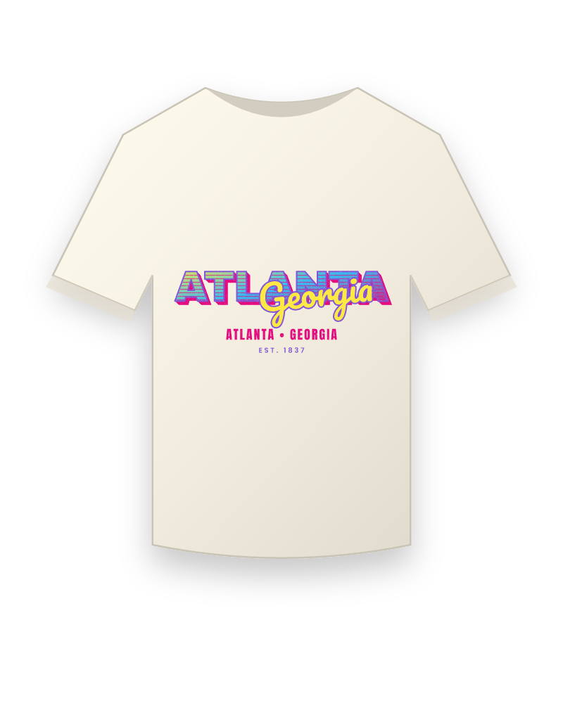 Atlanta Music TV Vintage Wash Tee