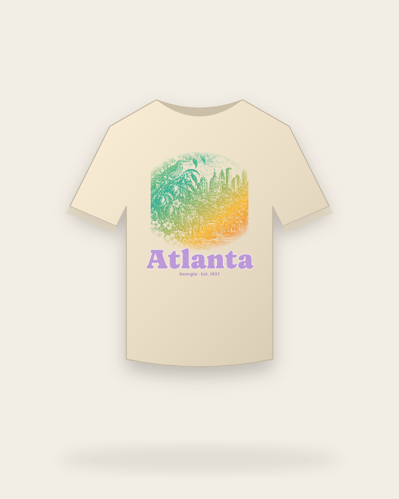 Atlanta Peach & Songbird Classic Tee