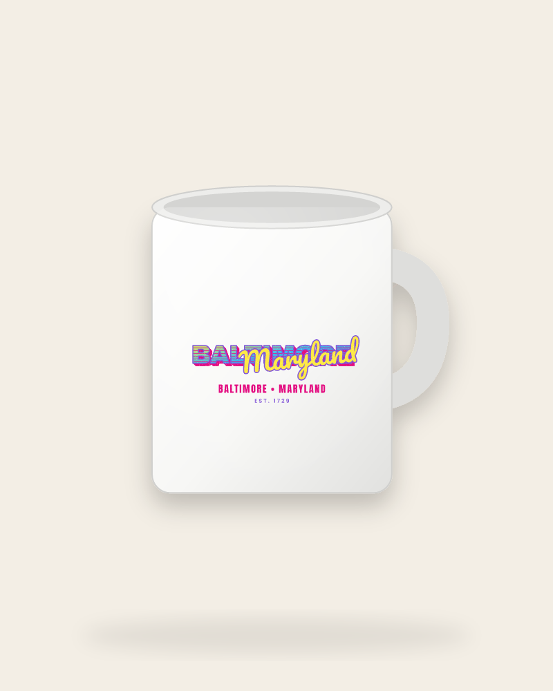 Baltimore Music TV Ceramic Mug 11oz