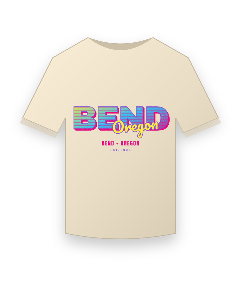 Bend Music TV Organic Cotton Tee