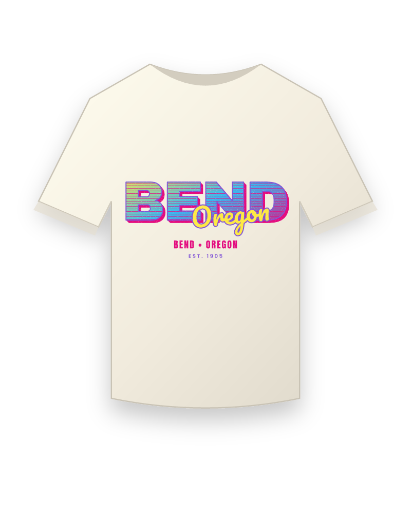 Bend Music TV Vintage Wash Tee