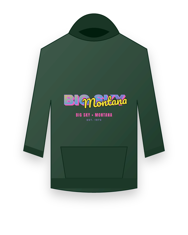 Big Sky Music TV Hooded Sweatshirt