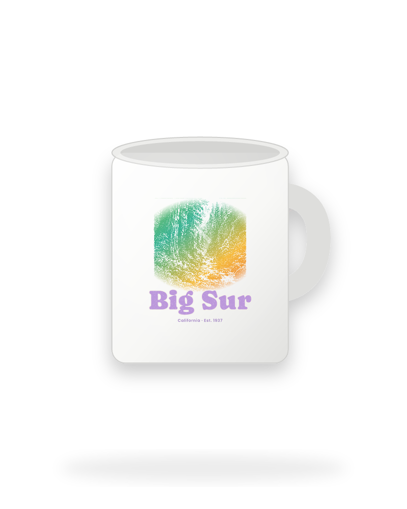 Big Sur Redwood Gorge Ceramic Mug 11oz