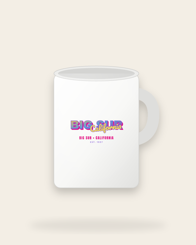 Big Sur Music TV Ceramic Mug 15oz