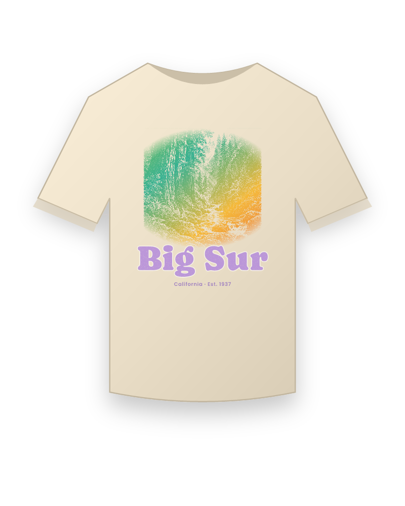 Big Sur Redwood Gorge Classic Tee