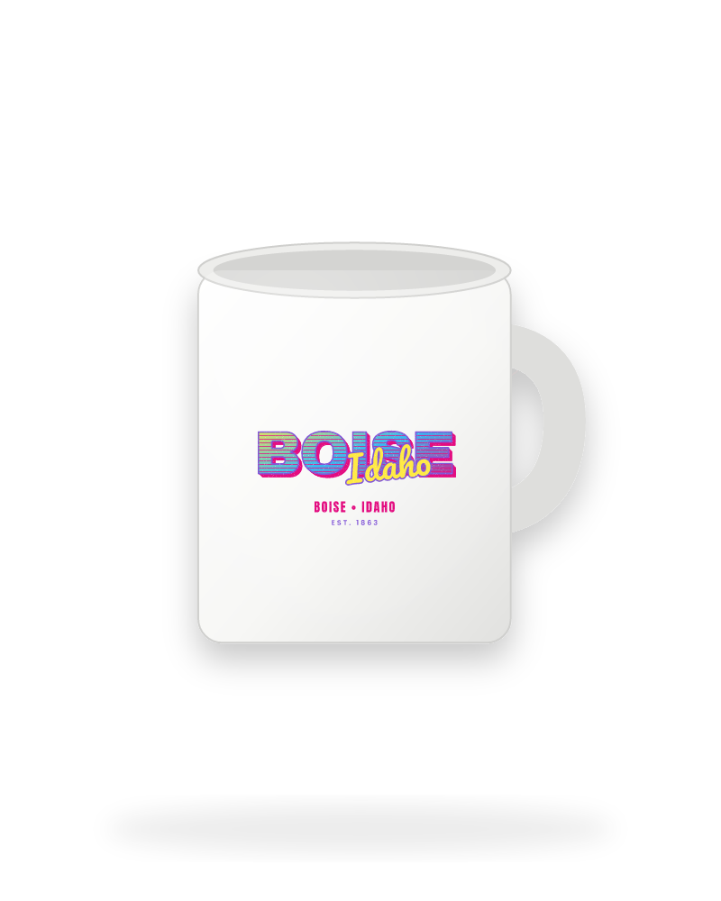 Boise Music TV Ceramic Mug 11oz