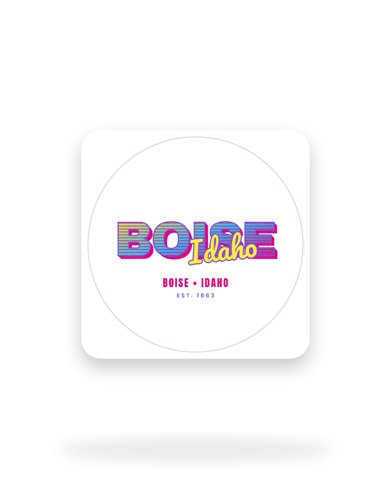 Boise Music TV Kiss-Cut Sticker