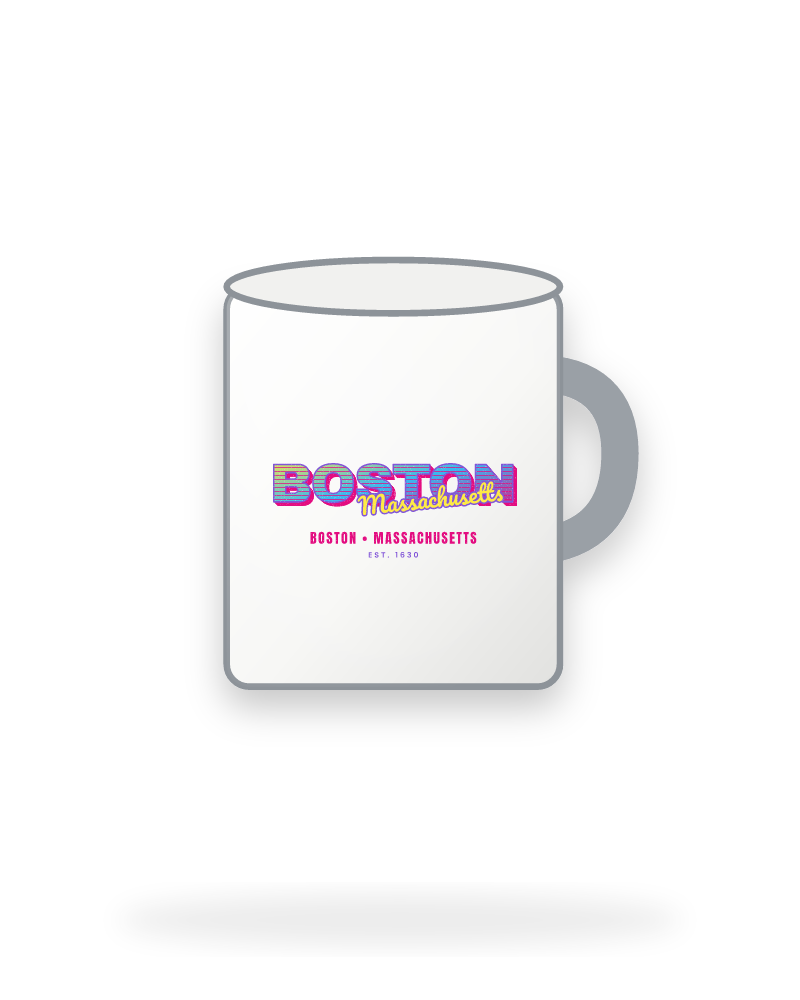 Boston Music TV Enamel Camp Mug