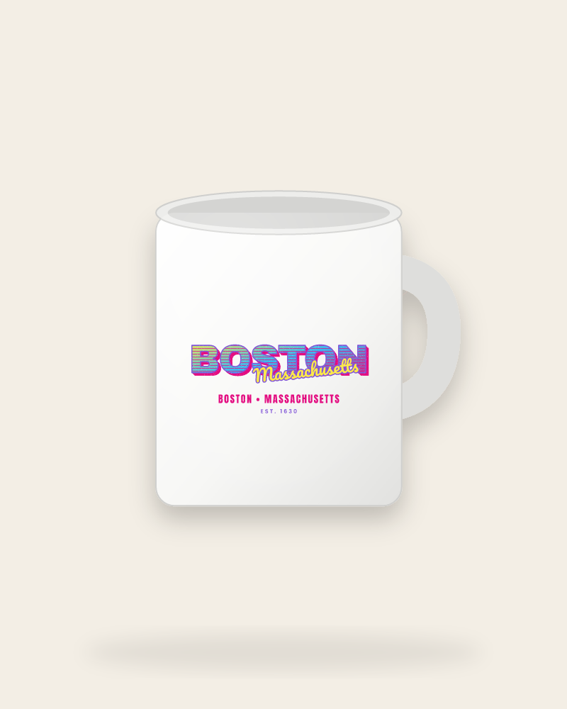 Boston Music TV Ceramic Mug 11oz