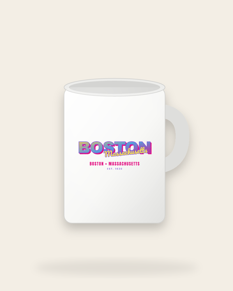 Boston Music TV Ceramic Mug 15oz