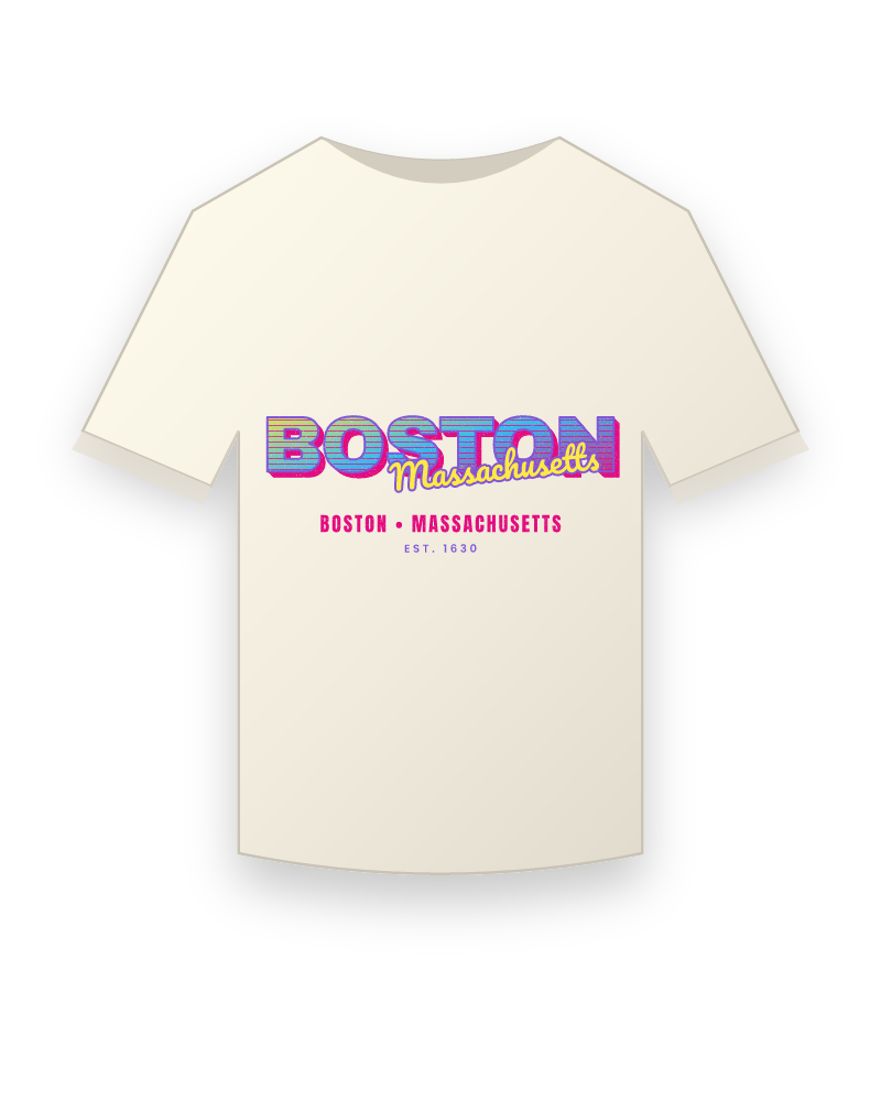 Boston Music TV Vintage Wash Tee