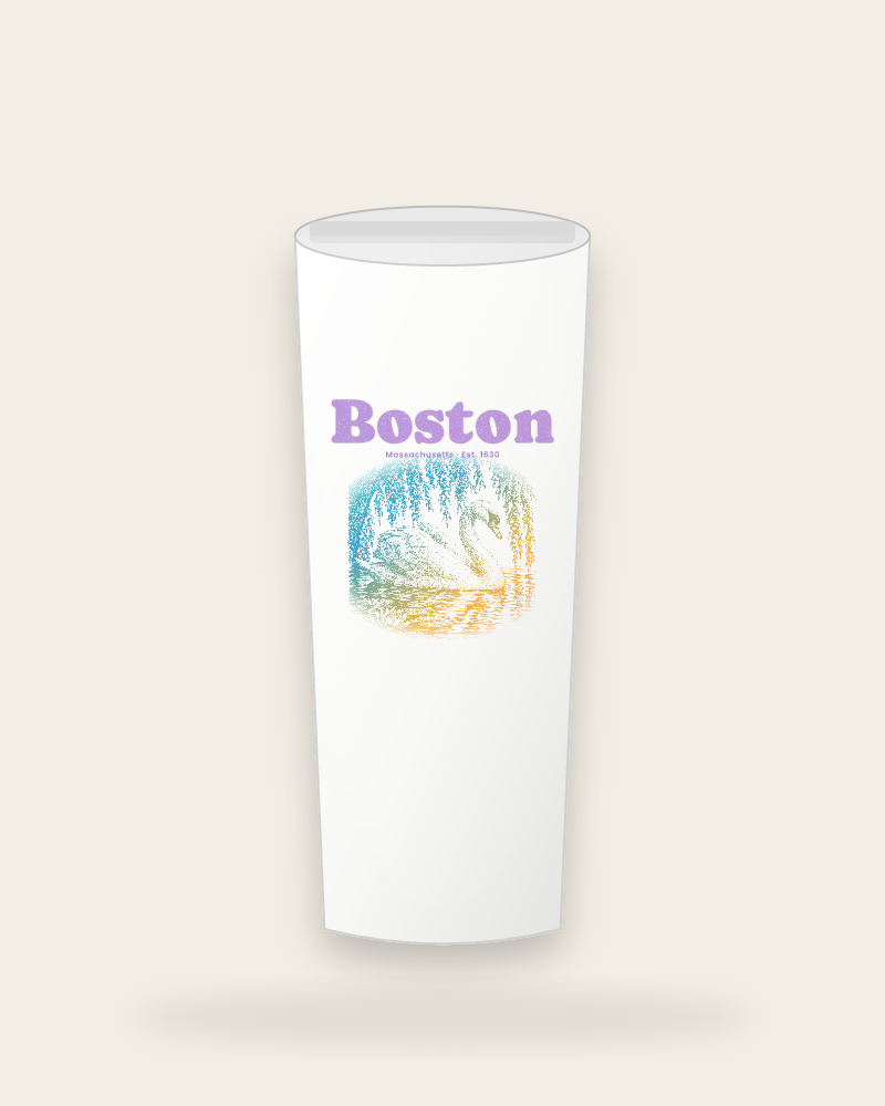 Boston Public Garden Swan Insulated Tumbler 20oz