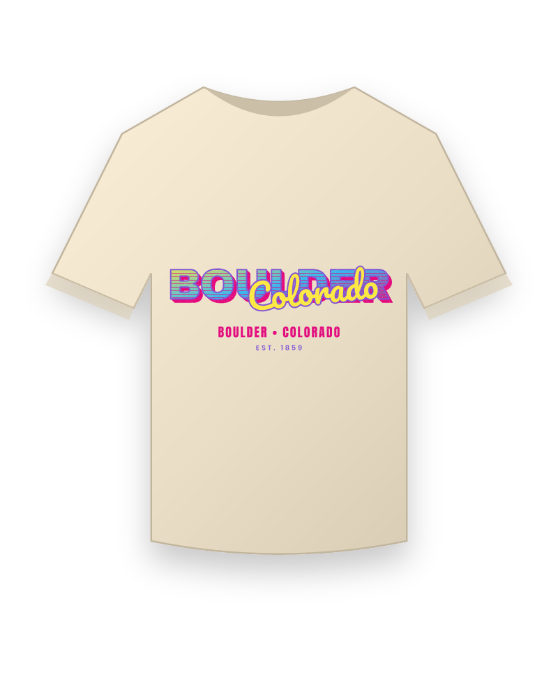 Boulder Music TV Organic Cotton Tee