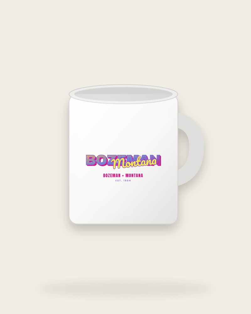 Bozeman Music TV Ceramic Mug 11oz