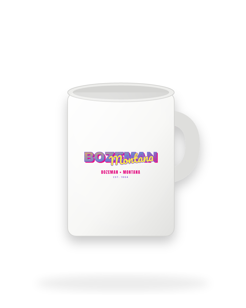 Bozeman Music TV Ceramic Mug 15oz
