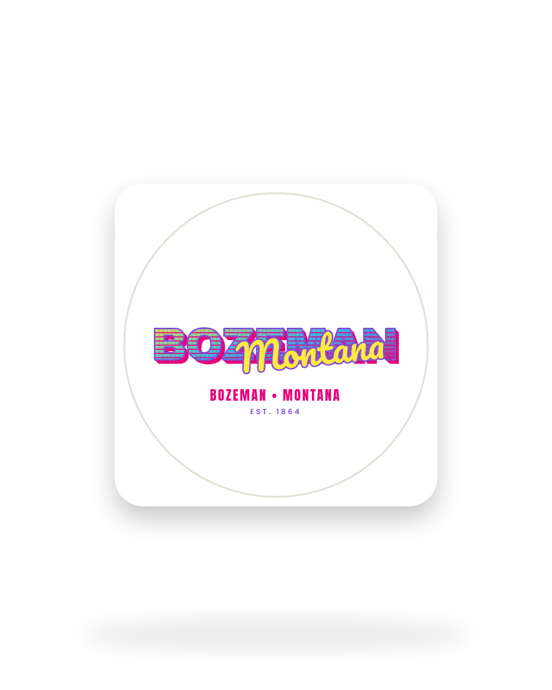 Bozeman Music TV Kiss-Cut Sticker