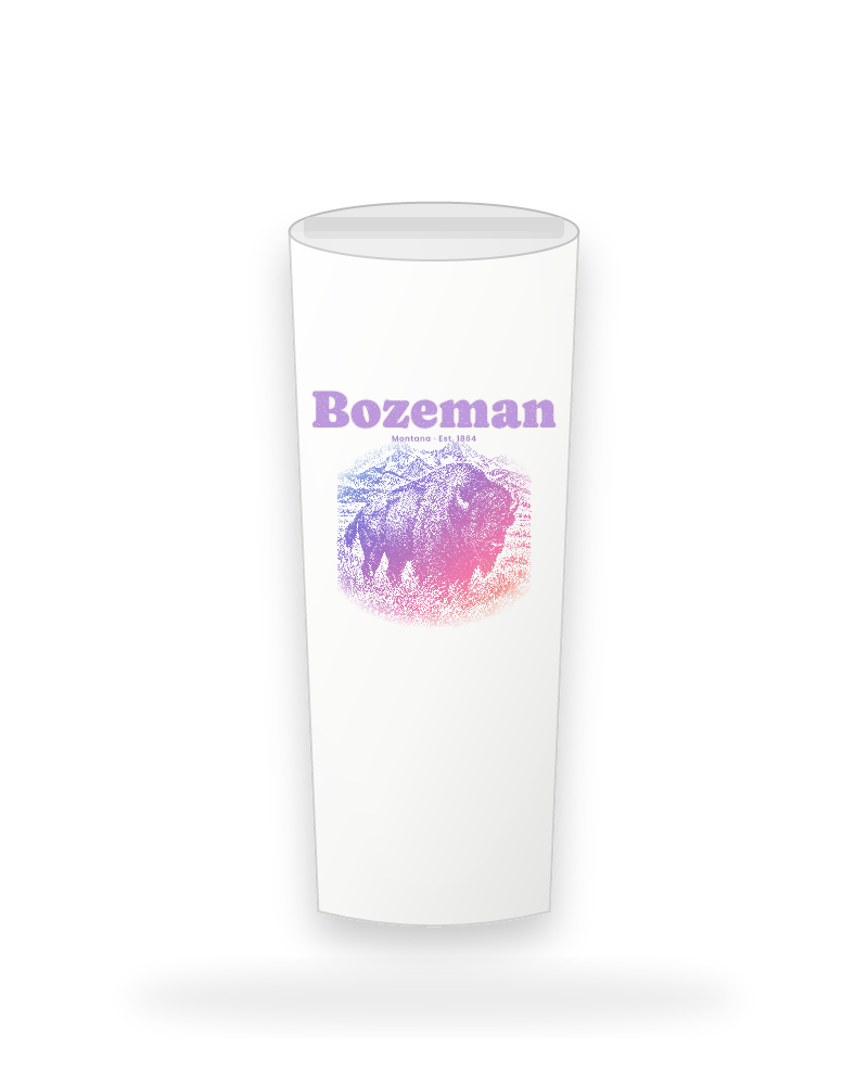 Bozeman Bison Insulated Tumbler 20oz