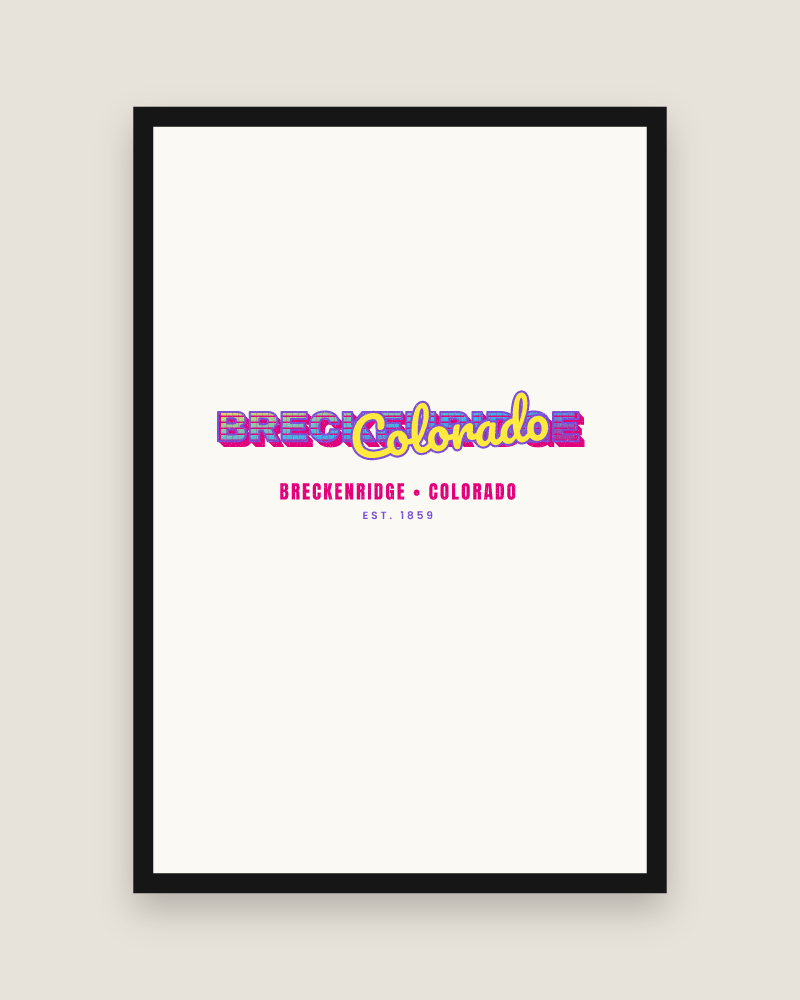 Breckenridge Music TV Matte Poster