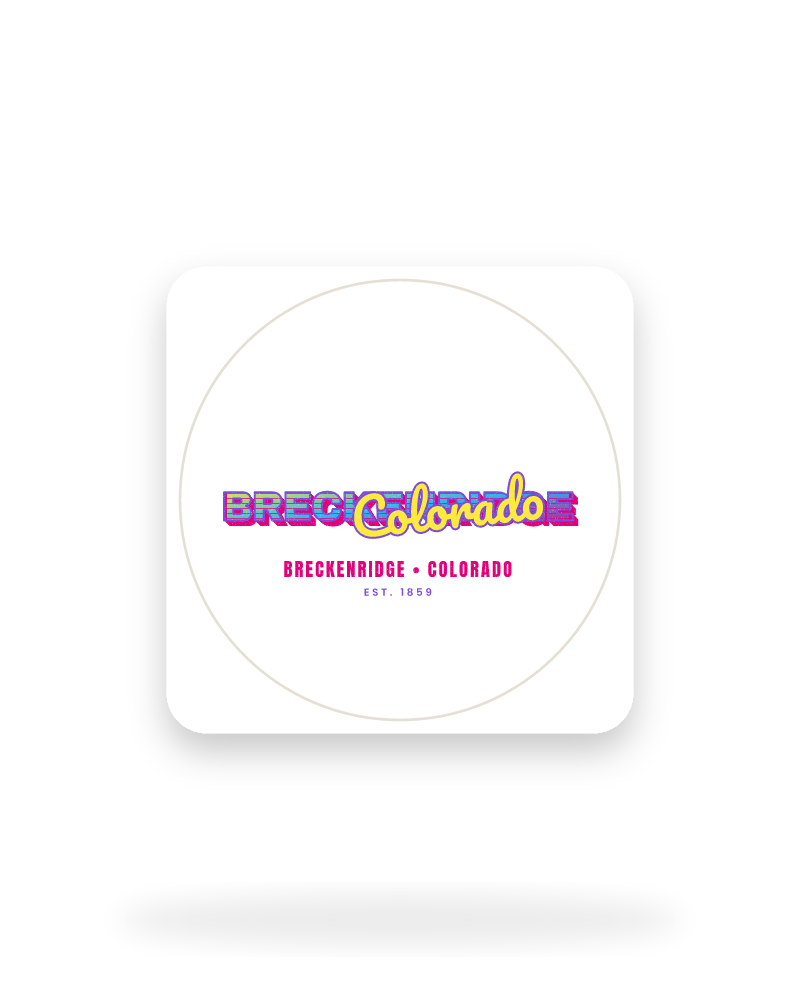 Breckenridge Music TV Kiss-Cut Sticker