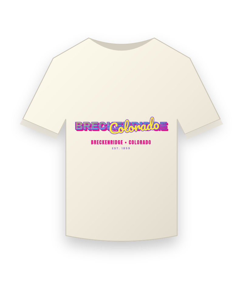 Breckenridge Music TV Vintage Wash Tee
