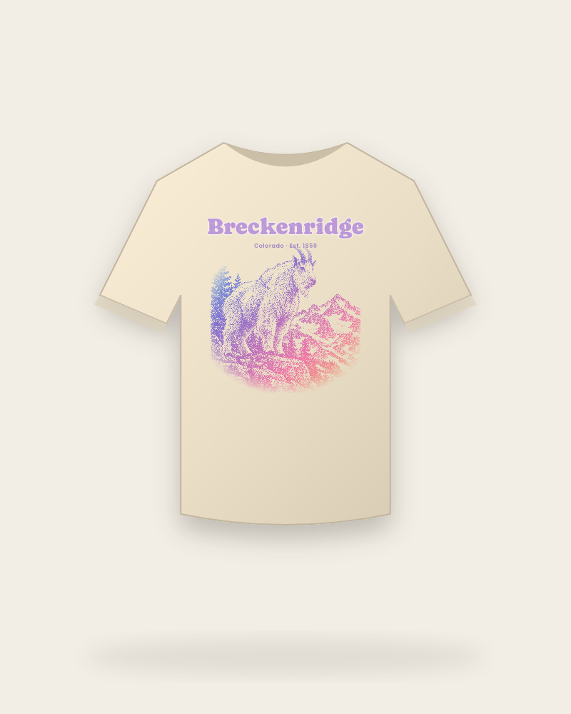 Breckenridge Mountain Goat Classic Tee