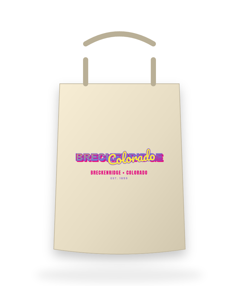 Breckenridge Music TV Canvas Tote