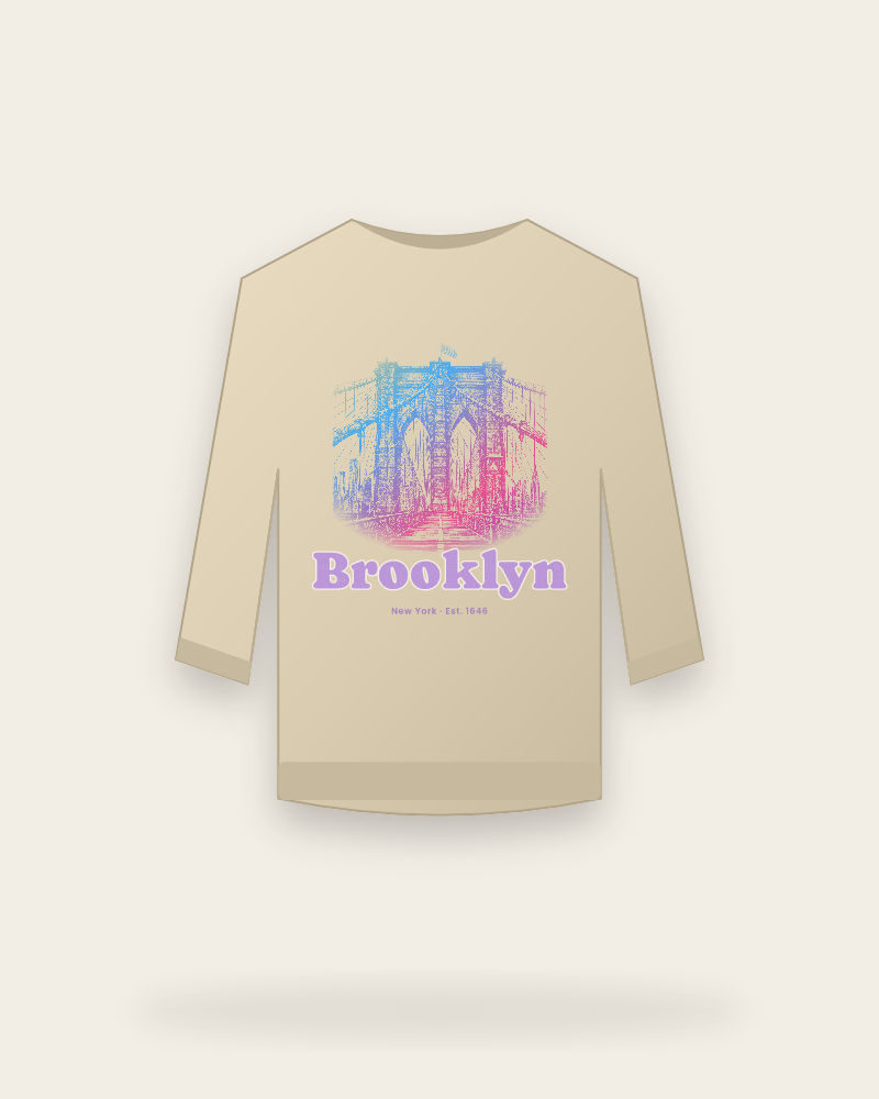 Brooklyn Brooklyn Bridge Crewneck Sweatshirt