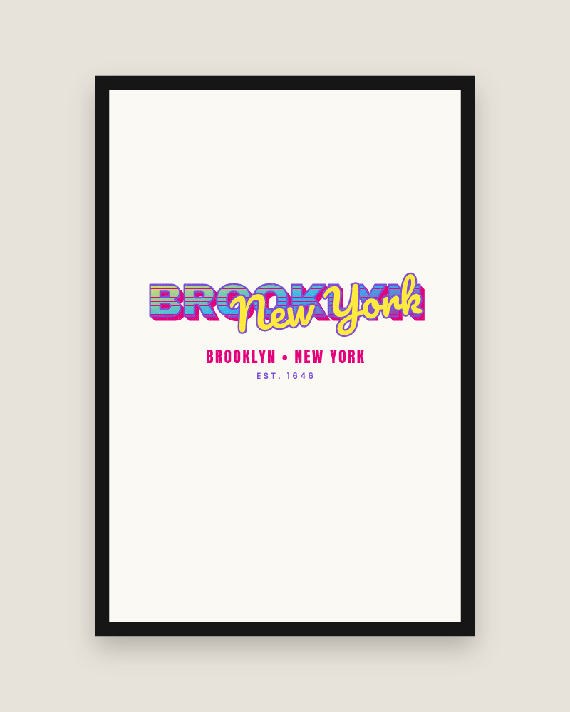Brooklyn Music TV Matte Poster