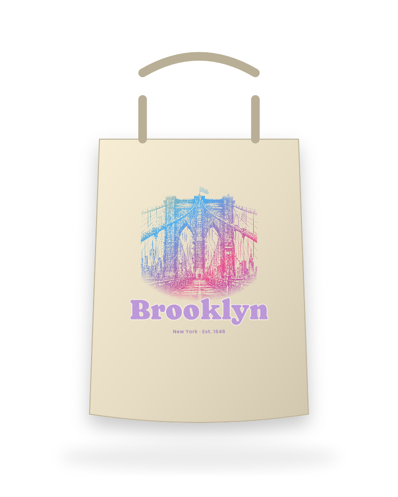 Brooklyn Brooklyn Bridge Canvas Tote