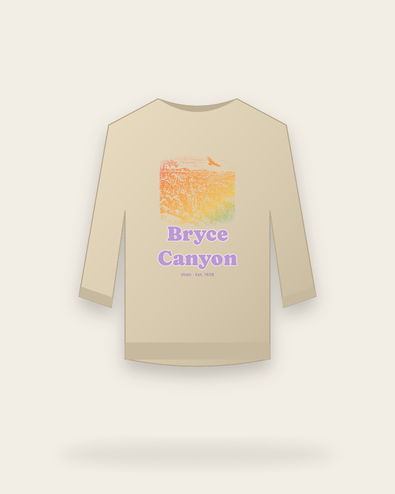 Bryce Canyon Hoodoos at Dawn Crewneck Sweatshirt