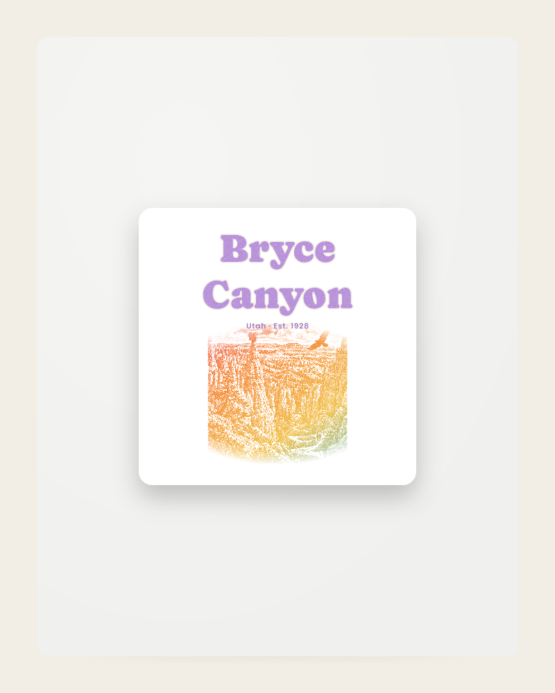 Bryce Canyon Thor's Hammer Fridge Magnet