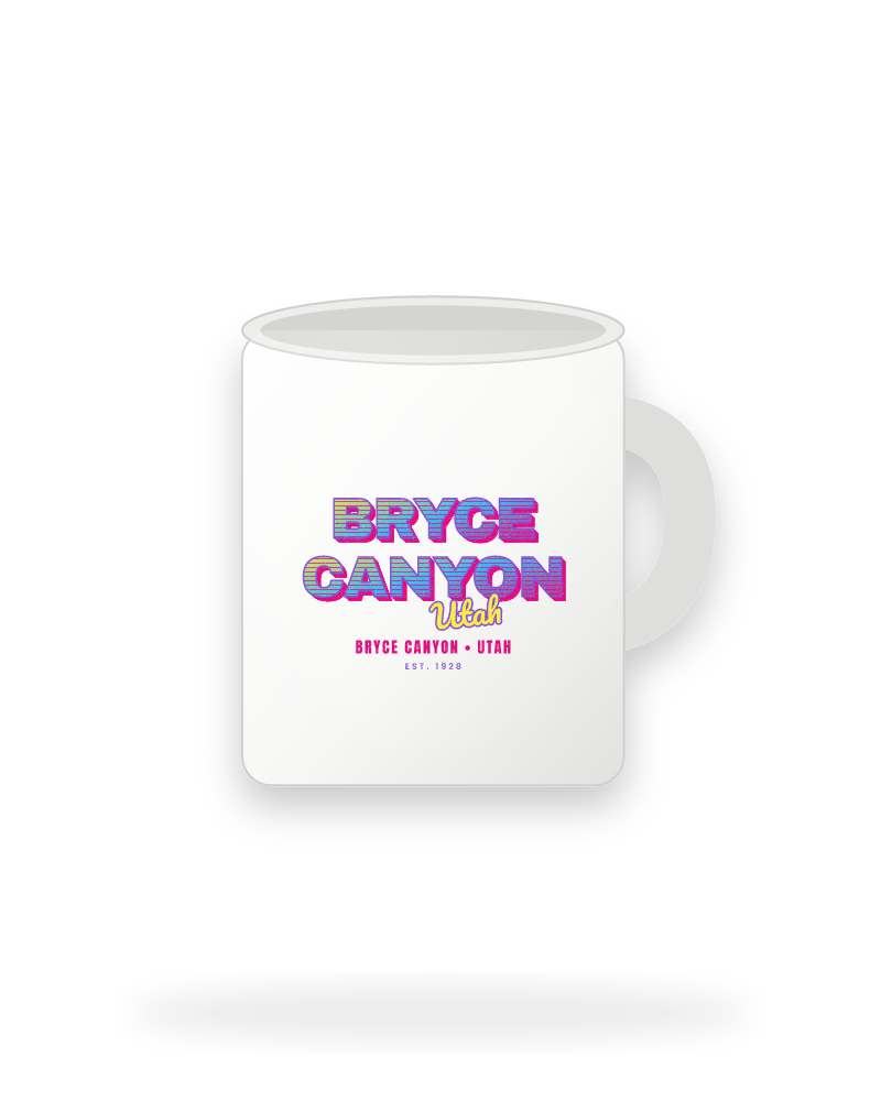 Bryce Canyon Music TV Ceramic Mug 11oz