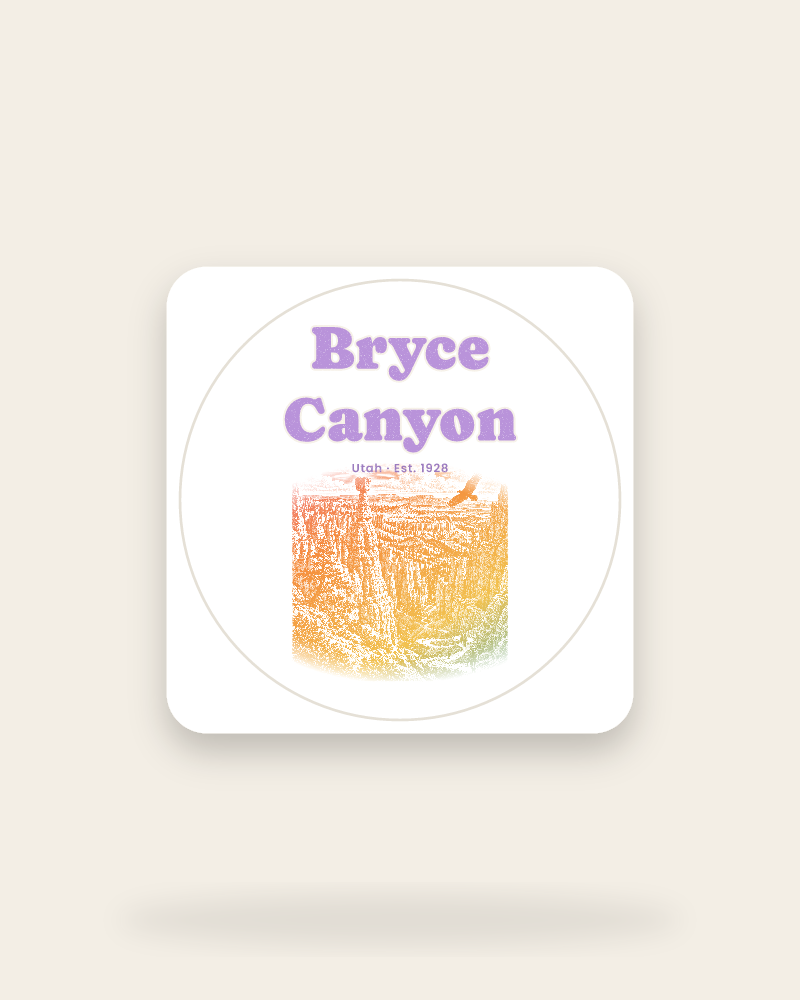 Bryce Canyon Thor's Hammer Kiss-Cut Sticker