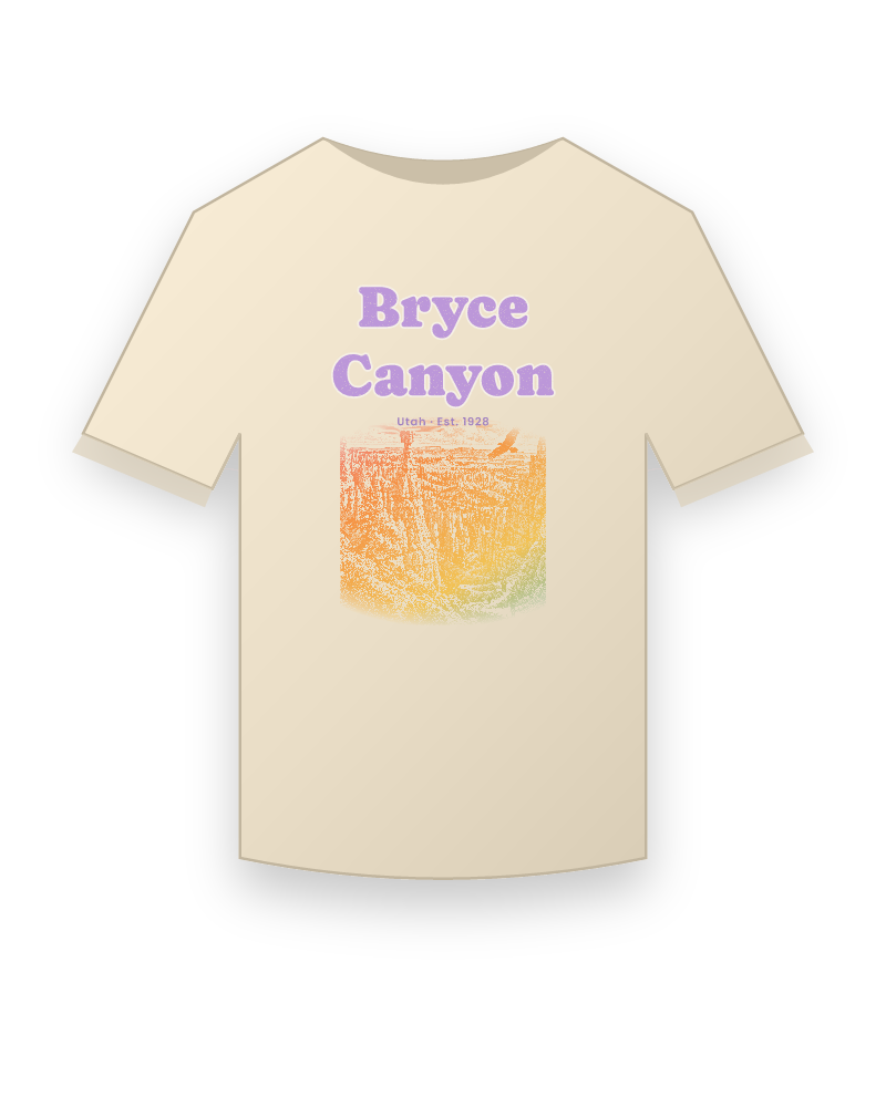 Bryce Canyon Thor's Hammer Organic Cotton Tee