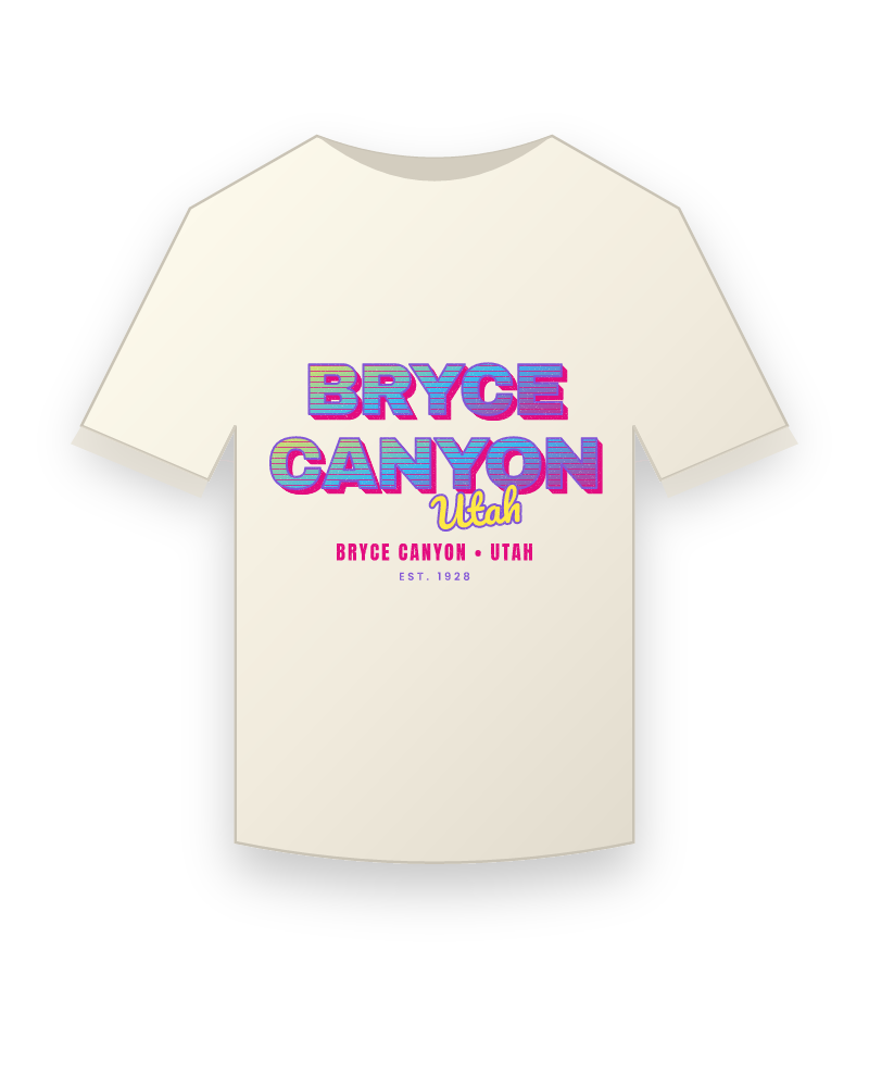Bryce Canyon Music TV Vintage Wash Tee