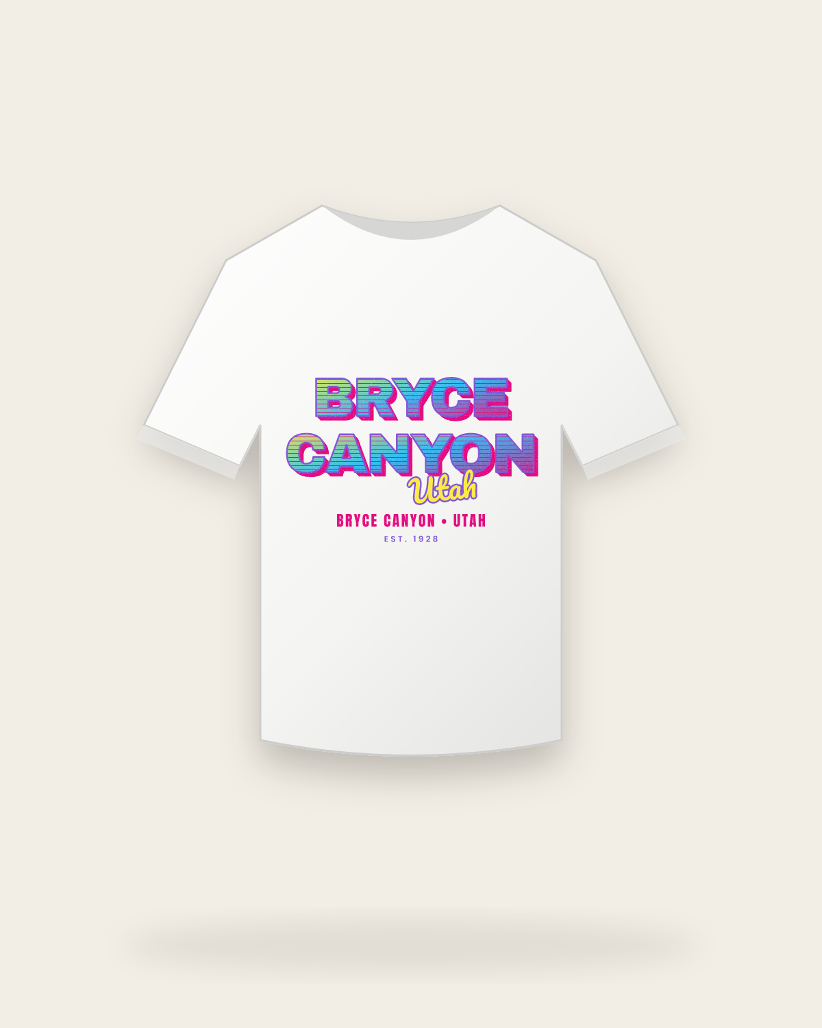 Bryce Canyon Music TV Youth Tee in White
