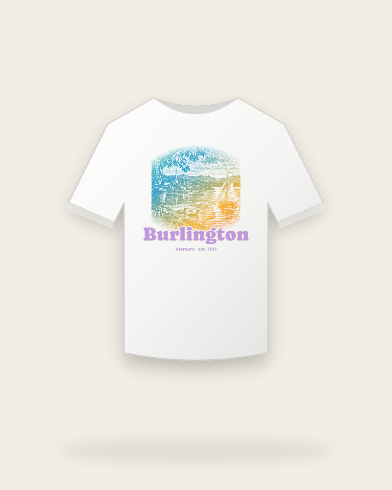 Burlington Lake Champlain Sail Youth Tee