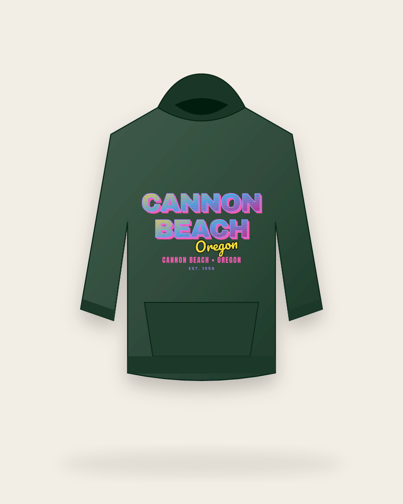 Cannon Beach Music TV Hooded Sweatshirt
