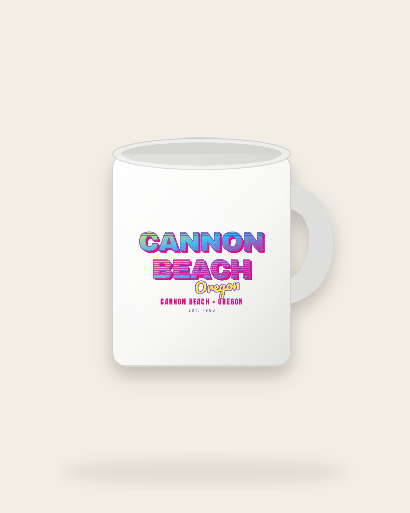 Cannon Beach Music TV Ceramic Mug 11oz