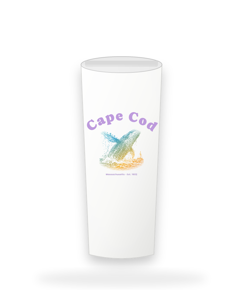 Cape Cod Humpback Whale Insulated Tumbler 20oz